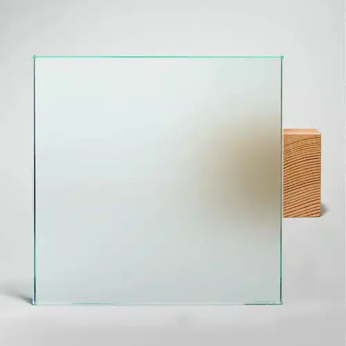 acid etched glass