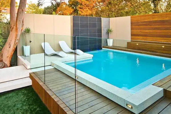 glass pool fence installation