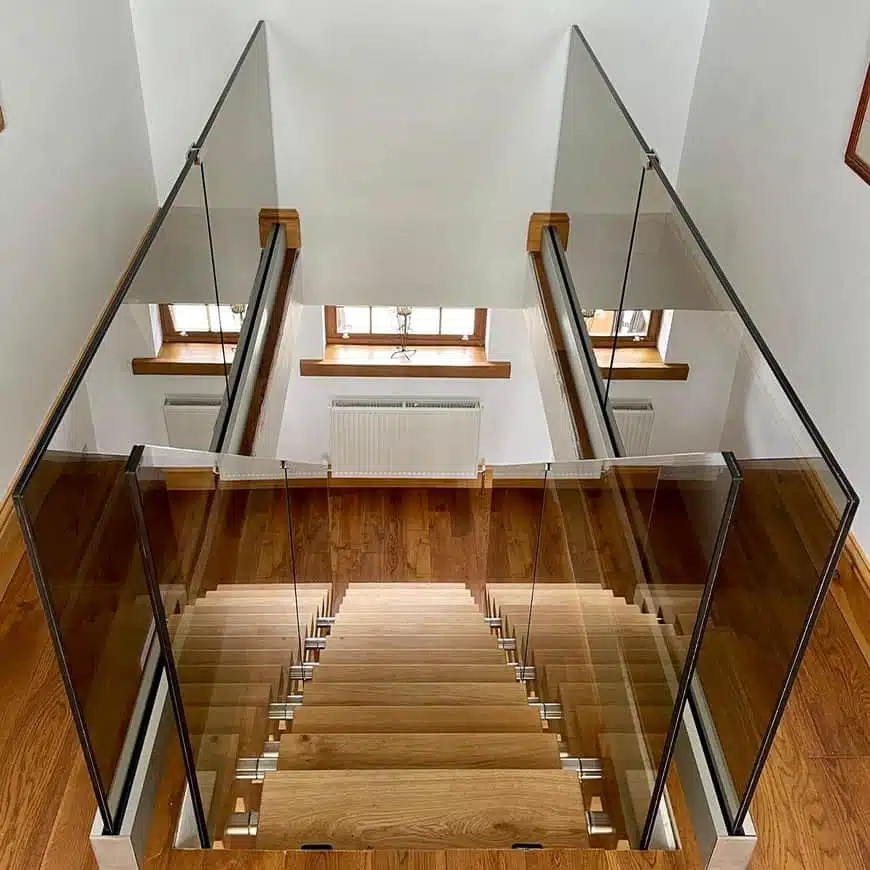 interior railings glass
