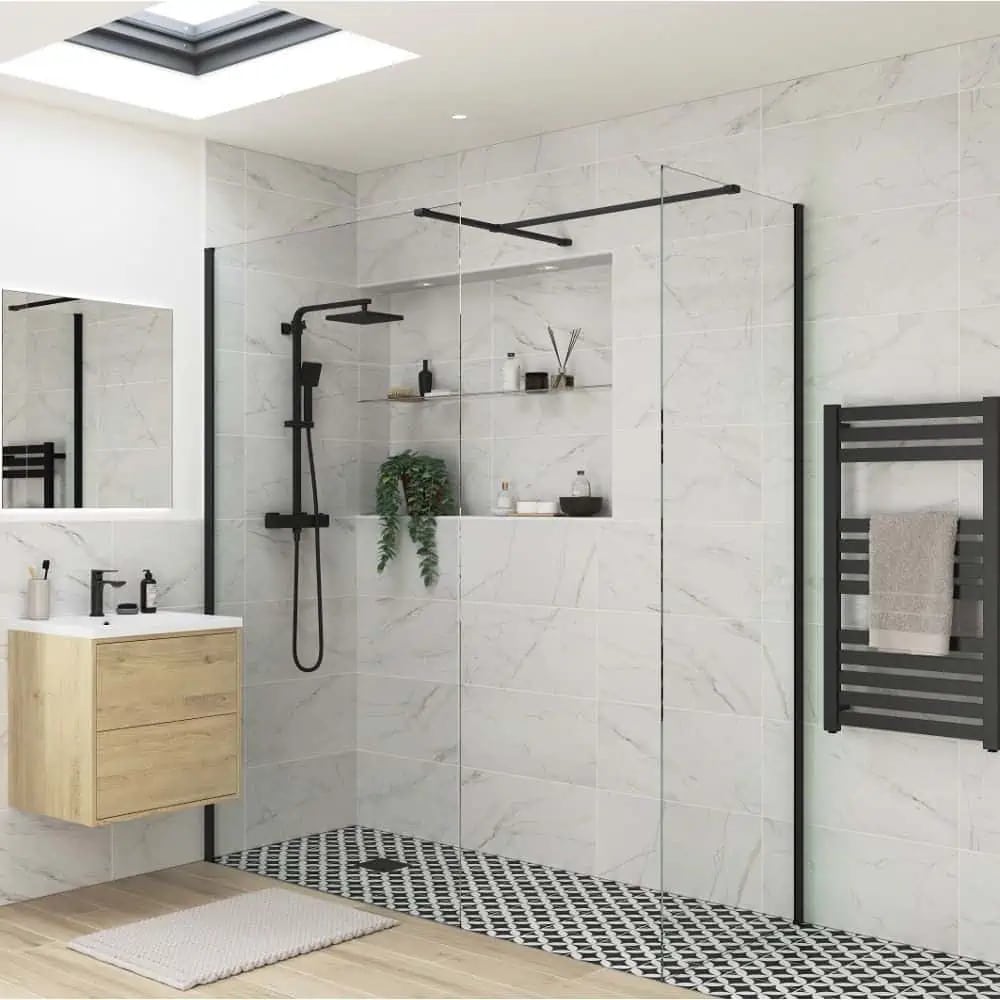 shower glass clean