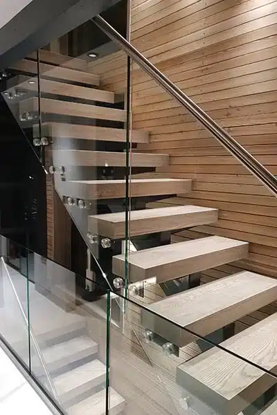 Ajax stair railing