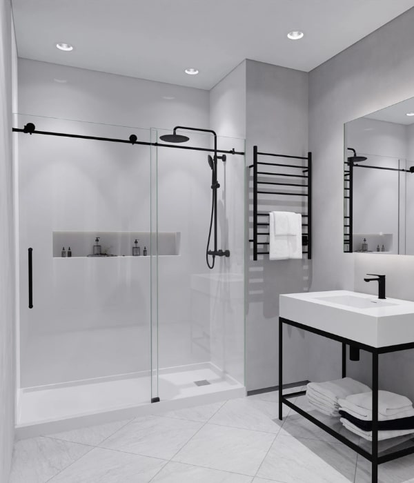 Glass shower door Barrie