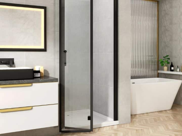 Folding Glass Shower Door