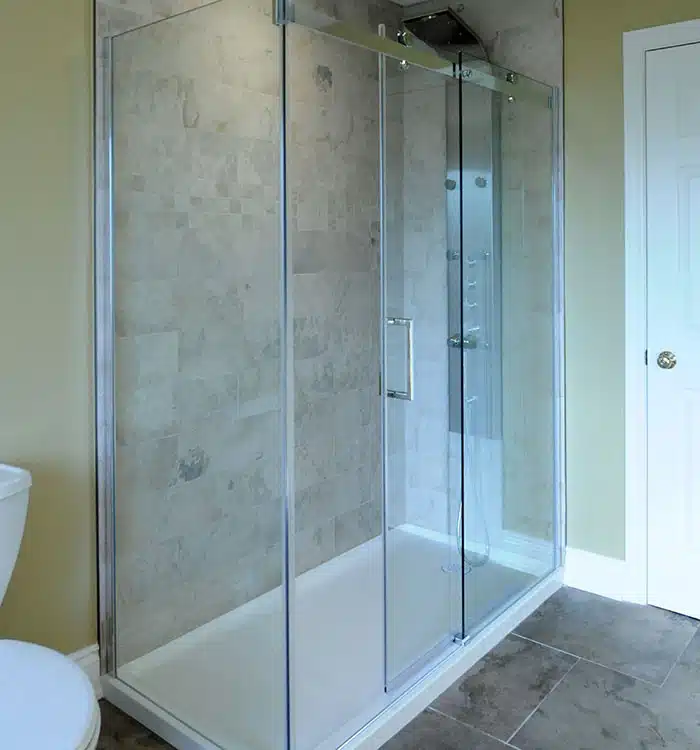 90-Degree Corner shower