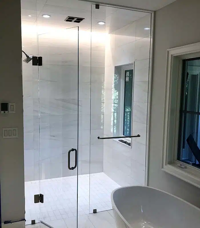 inline shower doors
