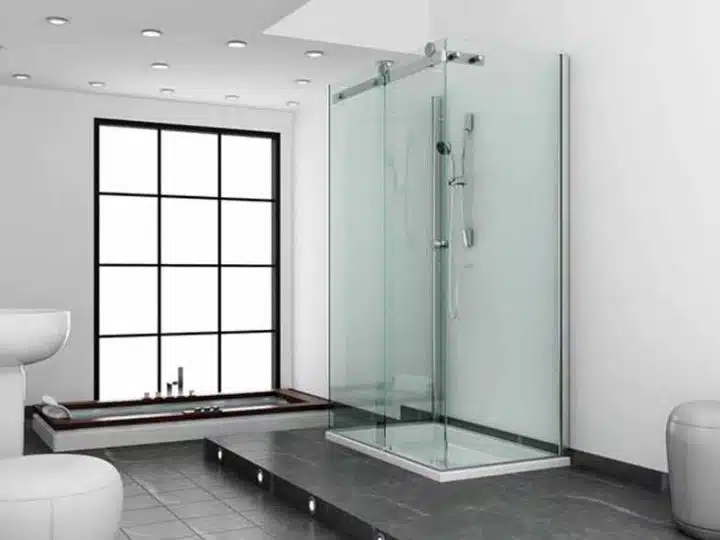 custom shower door