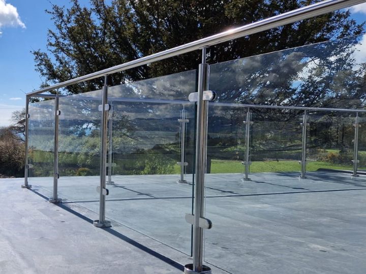 glass railings
