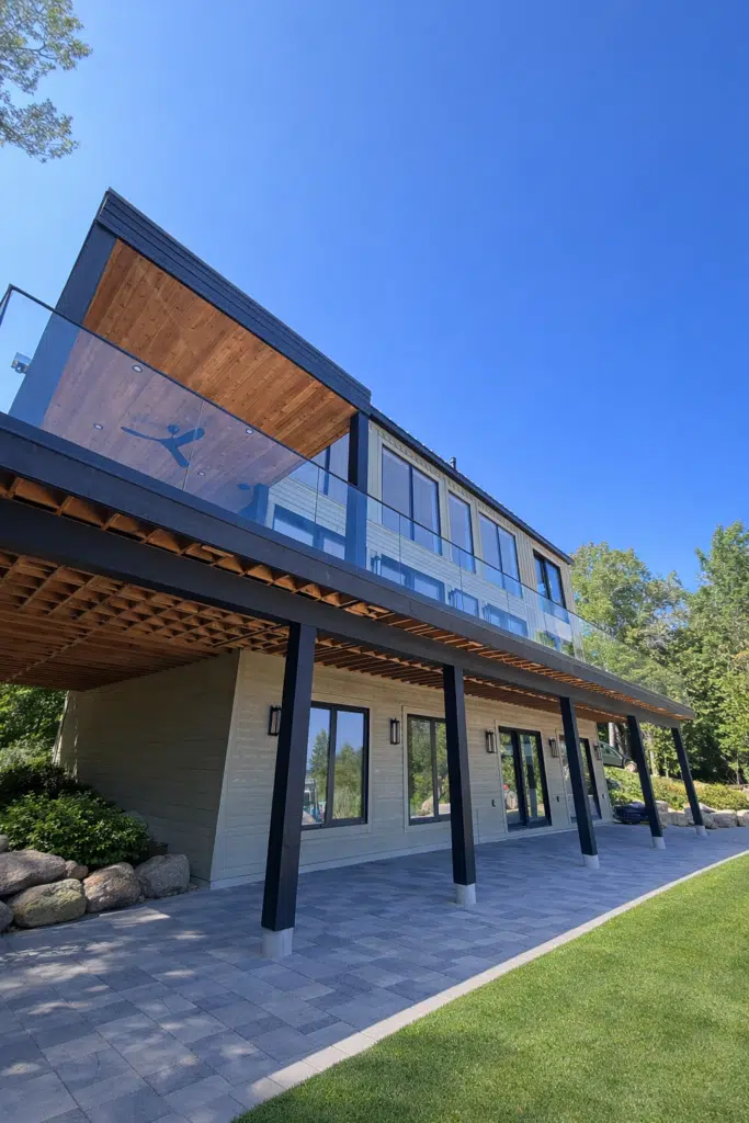 glass balcony